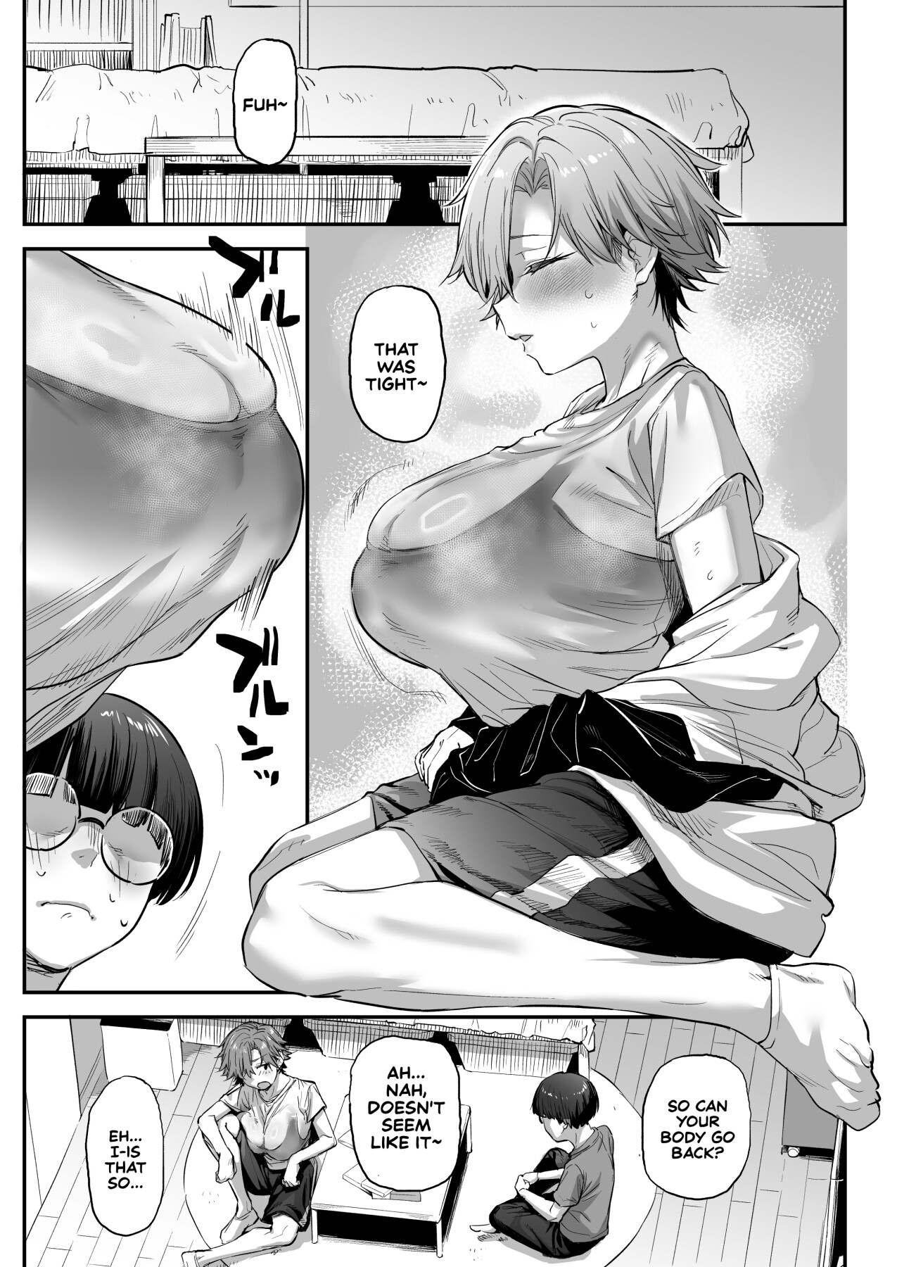 Hentai Manga Comic-I turned Into a Girl...-Read-6